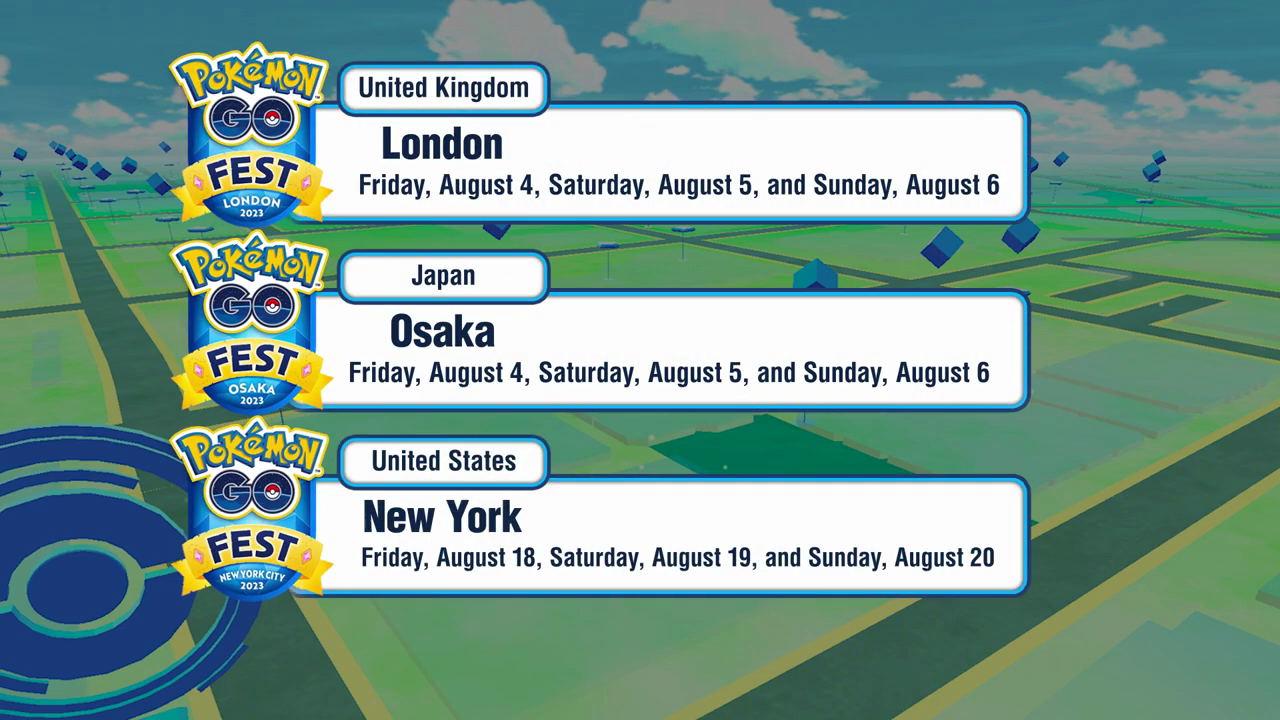 Pokémon GO Fest 2023 | Pokémon Presents August 2023