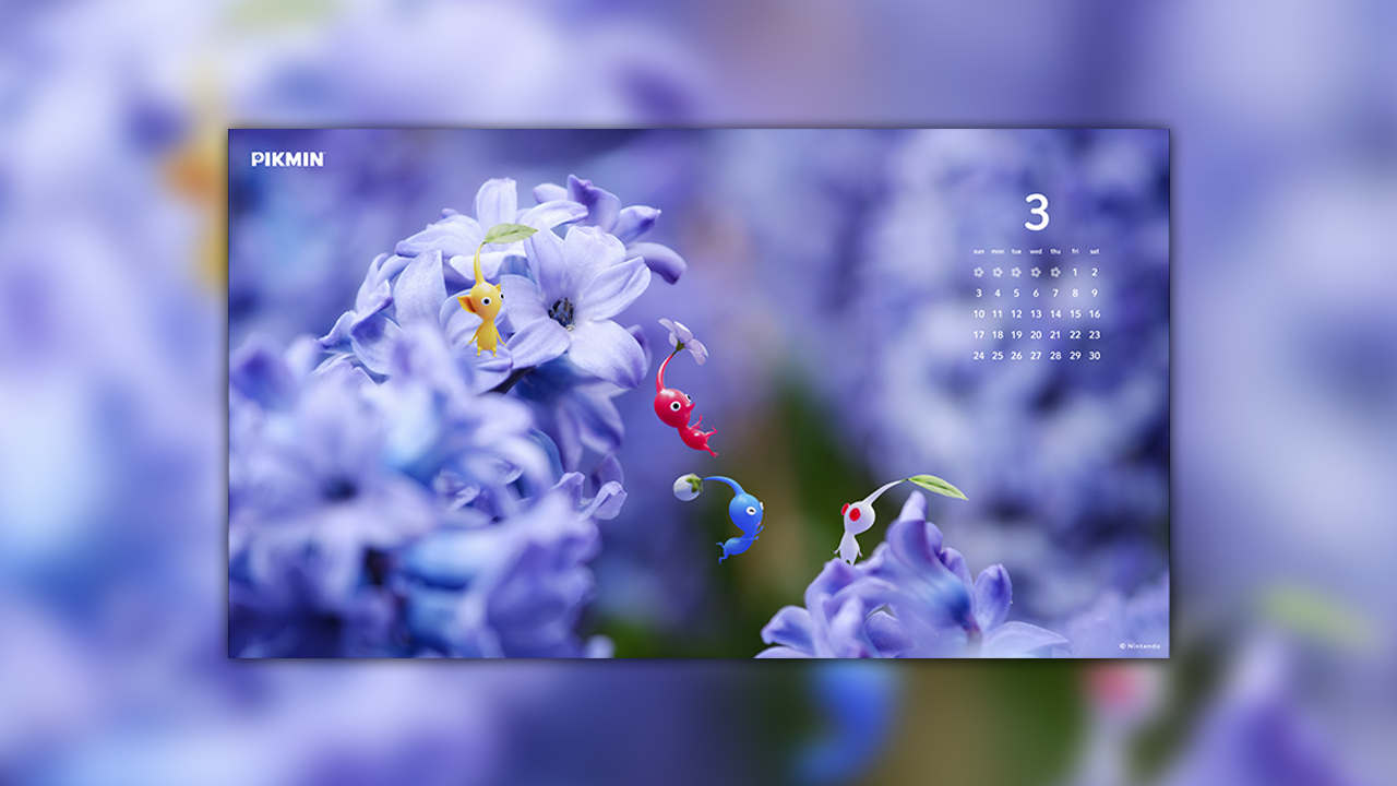 Free Pikmin 4 March 2024 Edition Wallpaper Now Available Nintendo Supply