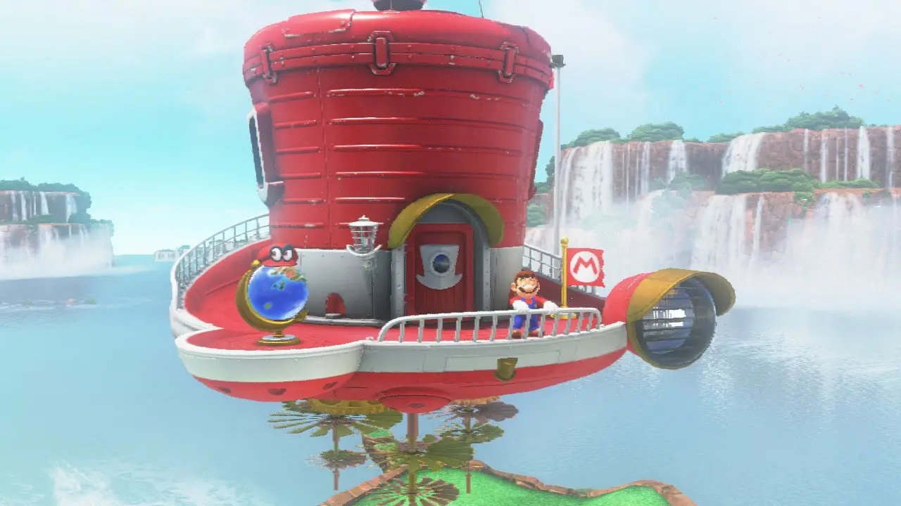 Super Mario Odyssey - Odyssey Ship | Image: Nintendo