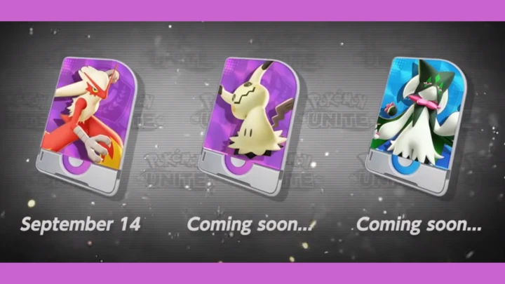 Blaziken, Mimikyu, and Meowscarada Available on Pokémon Unite