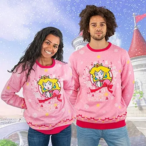 Ugly Princess Peach Christmas Sweater | Image: Numskull