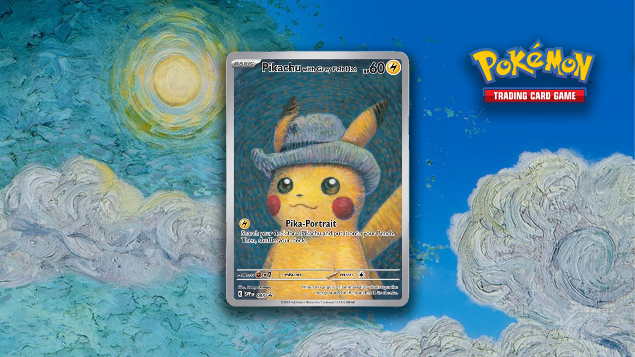 Pokémon Announces Re-release of Highly Sought-After Van Gogh Pikachu Card