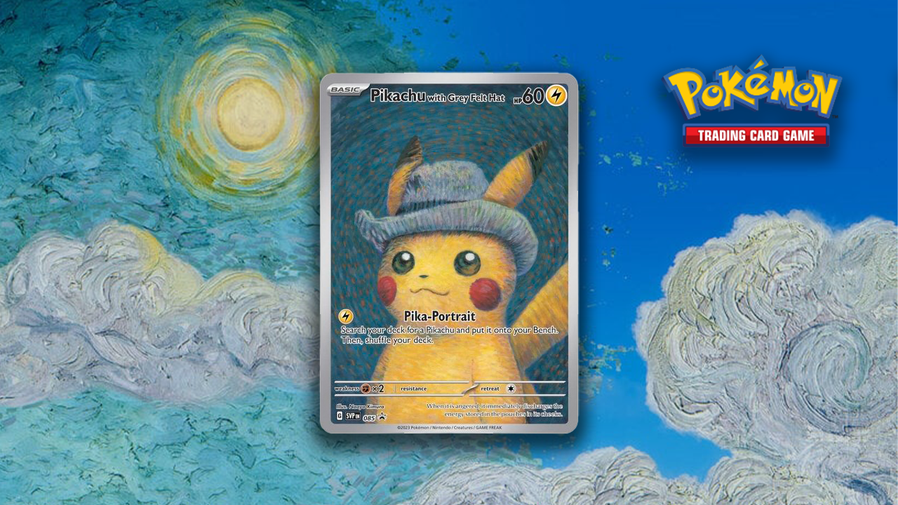 Pikachu with Grey Felt Hat Promo Card Selling For $600 Thanks to