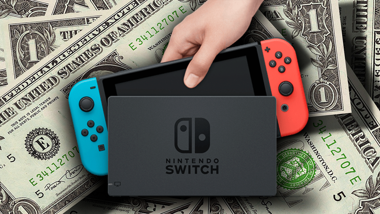 Nintendo switch hot sale money