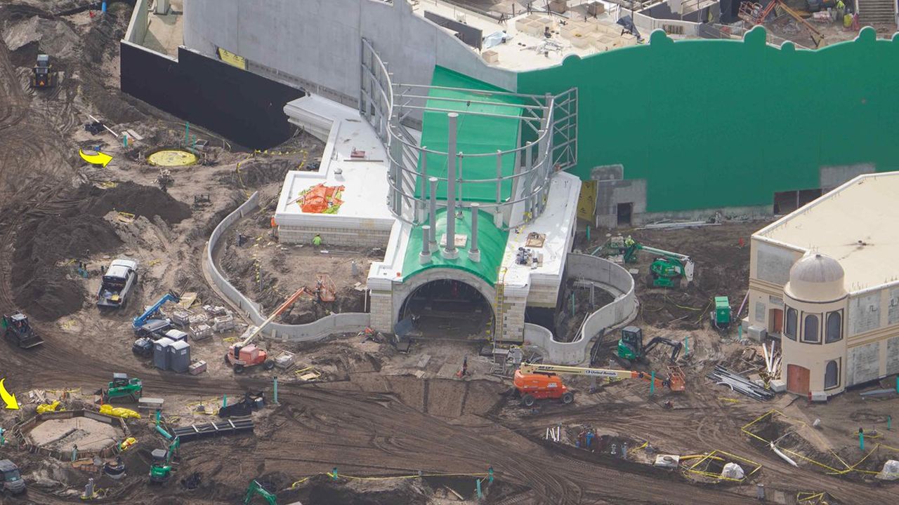 Super Nintendo World, Orlando Construction Progress - Park Entryway | Image: bioreconstruct