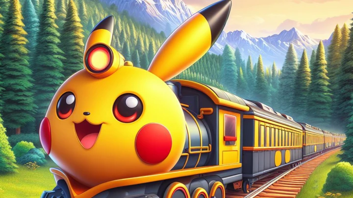 Pikachu-Filled Adventure: A Journey Aboard the Japanese Pokémon Train