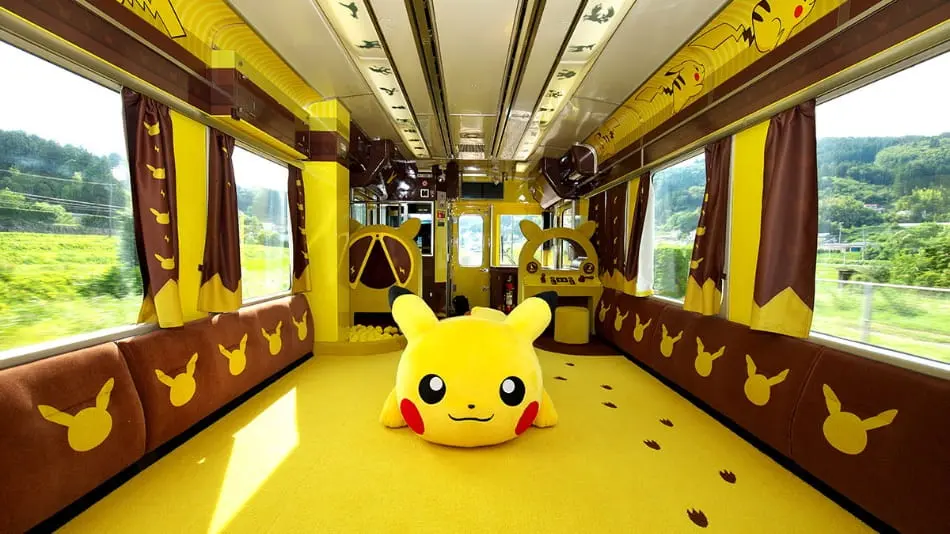 Pikachu-Filled Adventure: A Journey Aboard the Japanese Pokémon Train -  Nintendo Supply