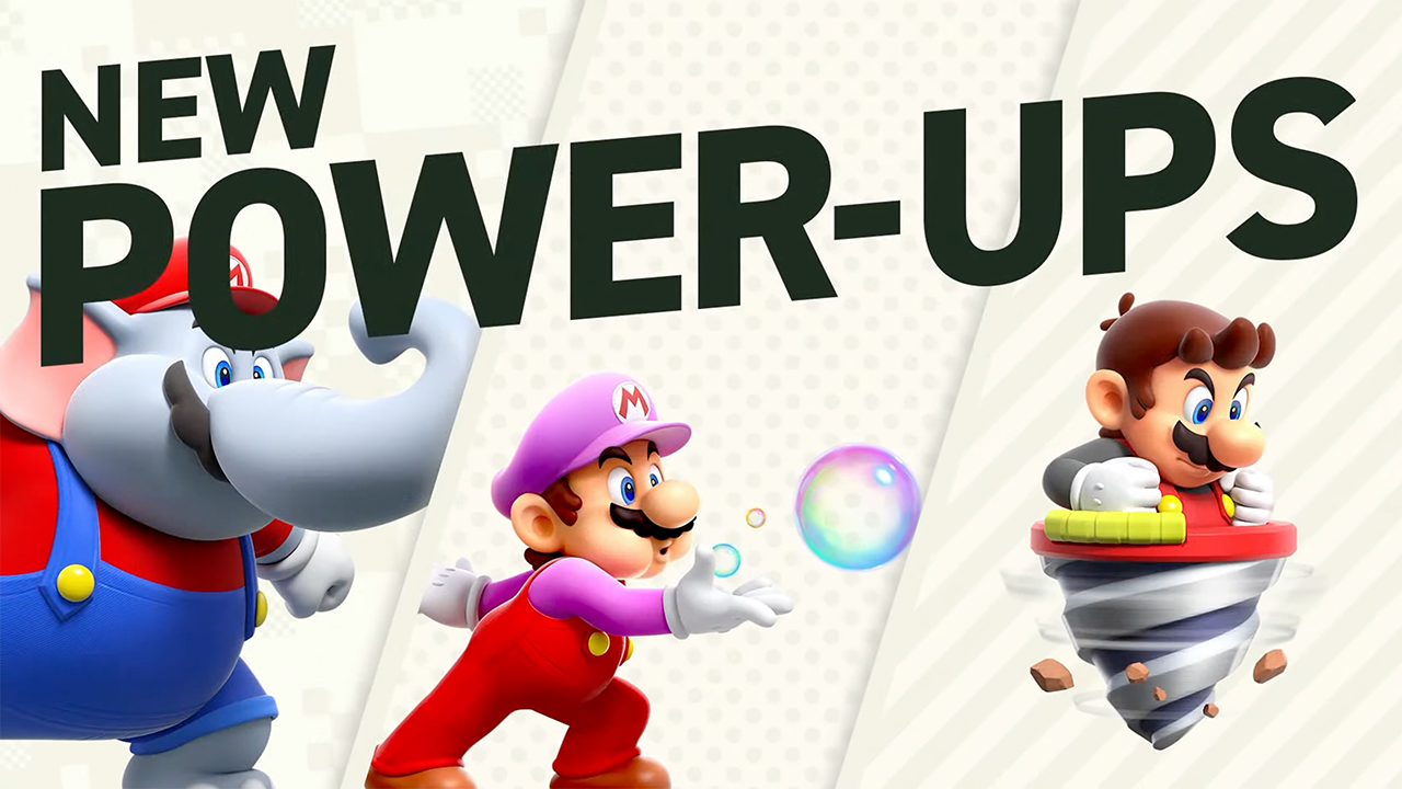 Super Mario Bros Wonder Power-Ups | Image: Nintendo