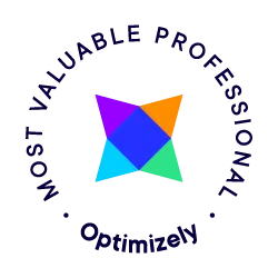 Logo for optimizely most valuable professional