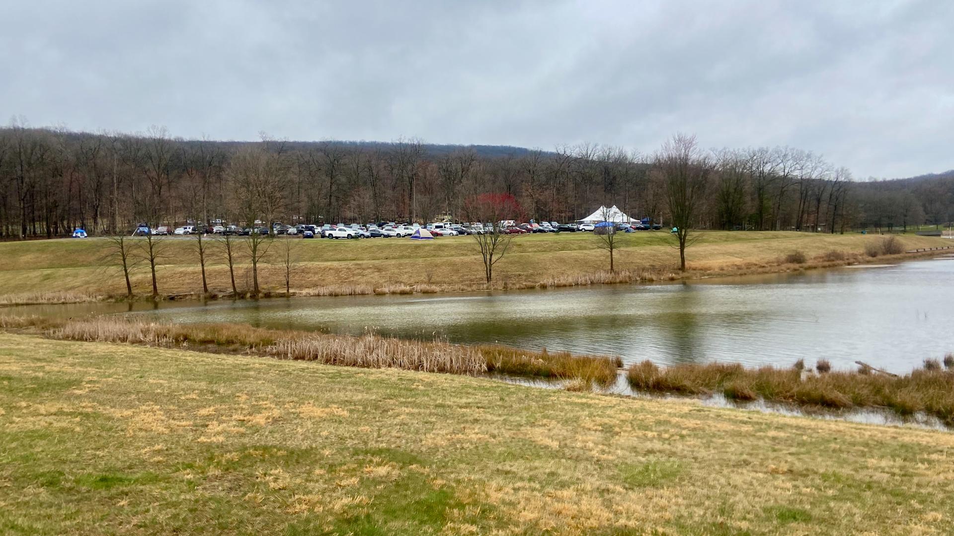 Greenbrier Lake and Tent