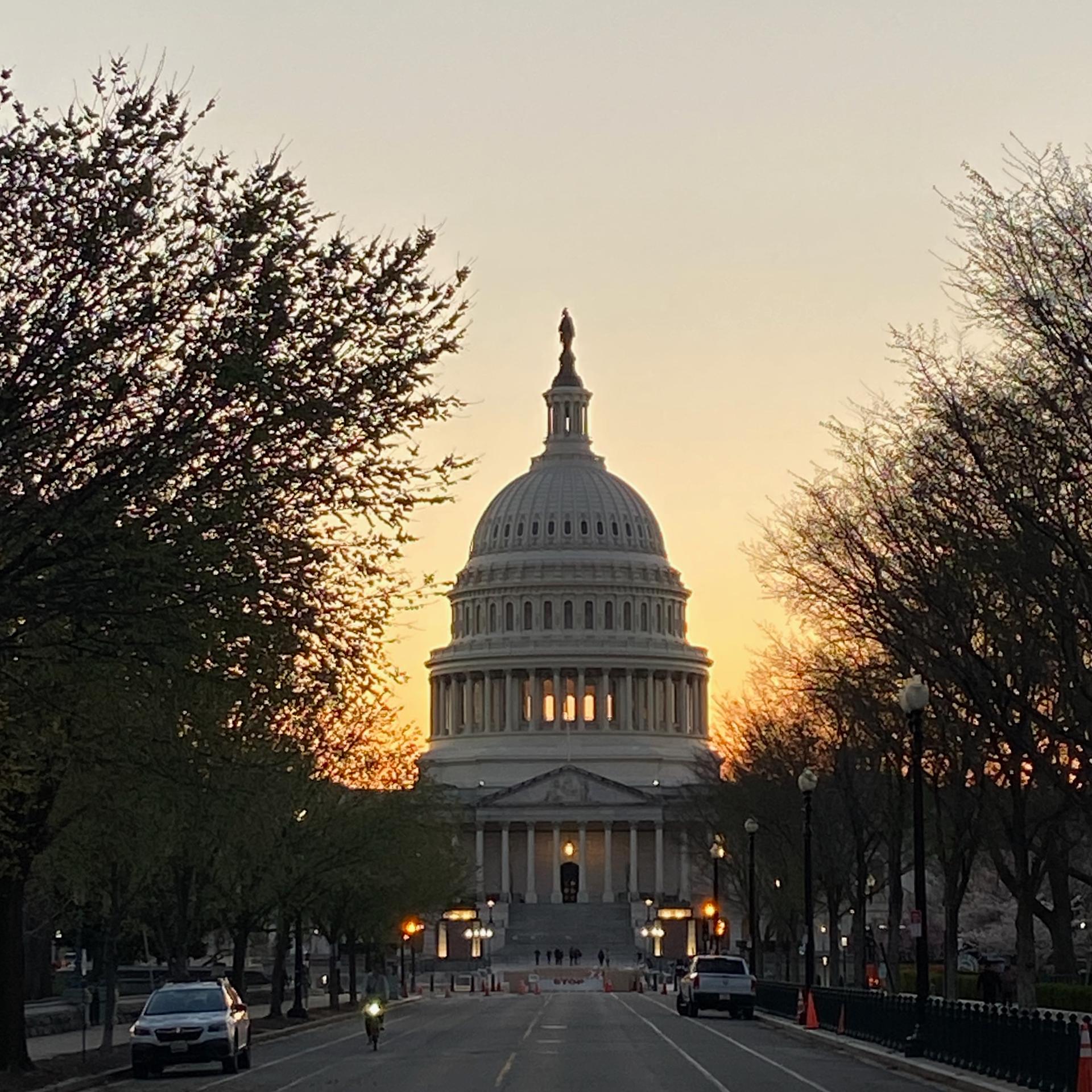 Sunset at the Capital