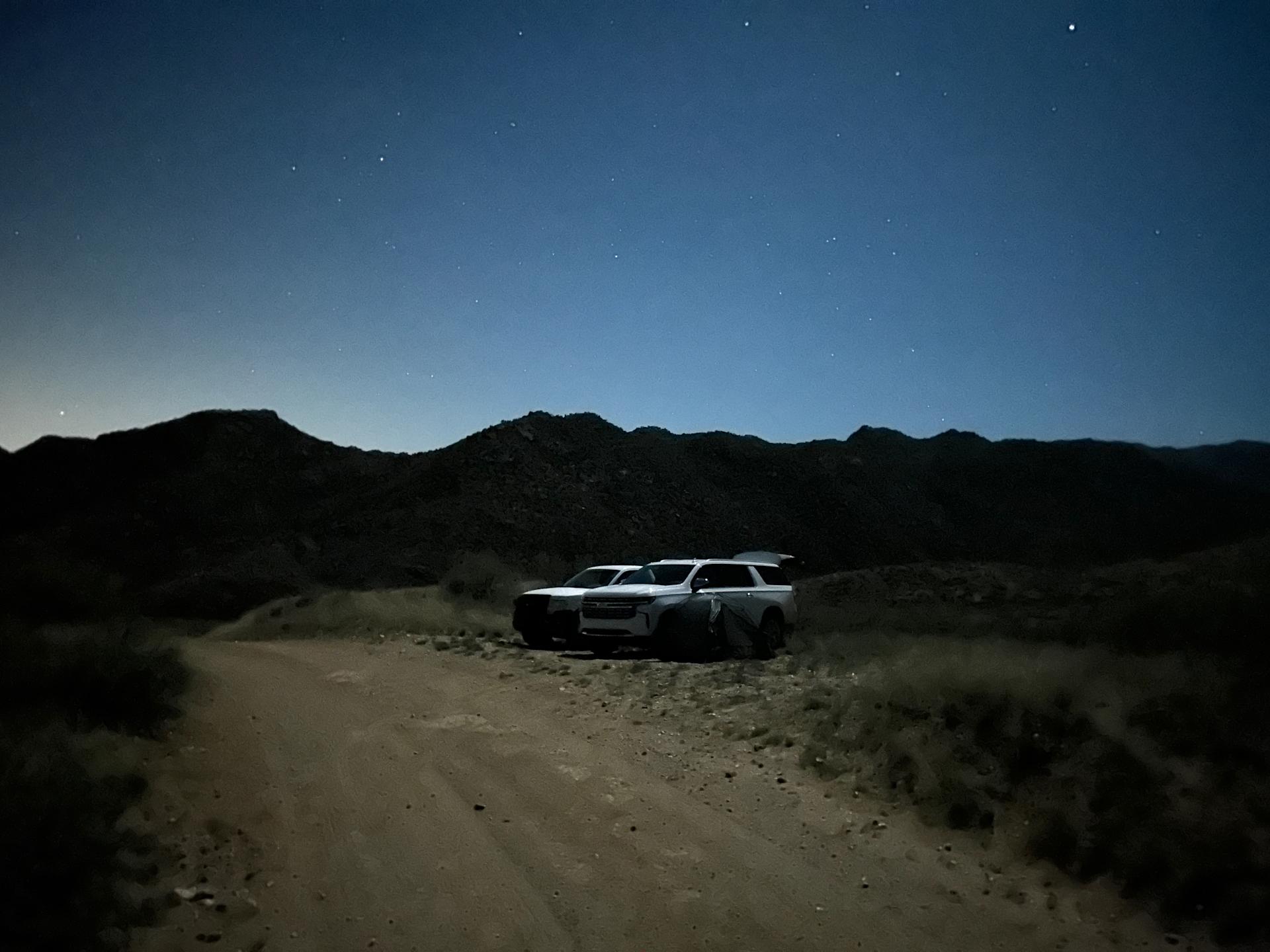 Camping off Bumble Bee Road