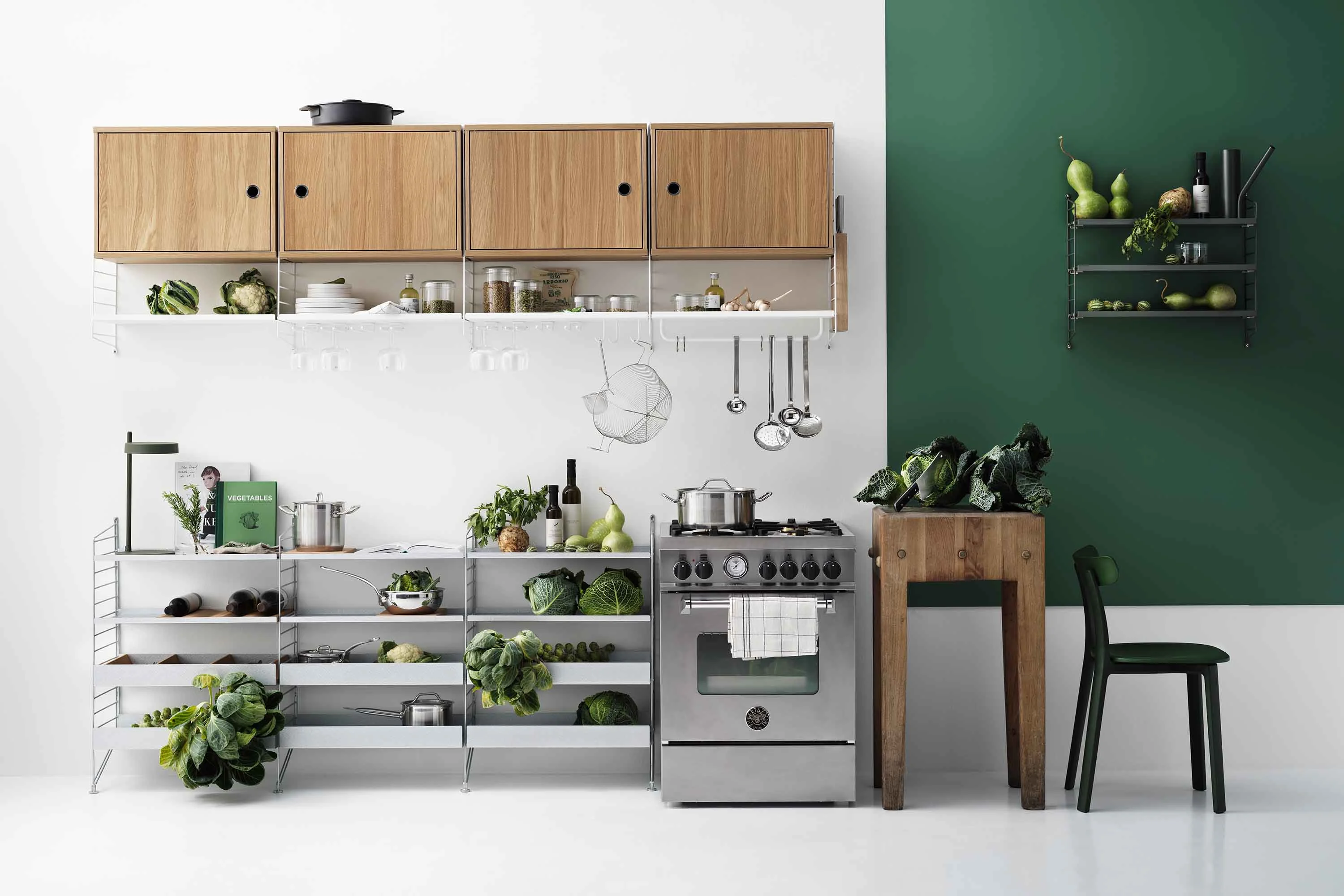 String Description Image White Oak Sage Galvanized Landscape