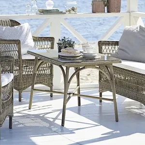 Spisegrupper af polyrattan