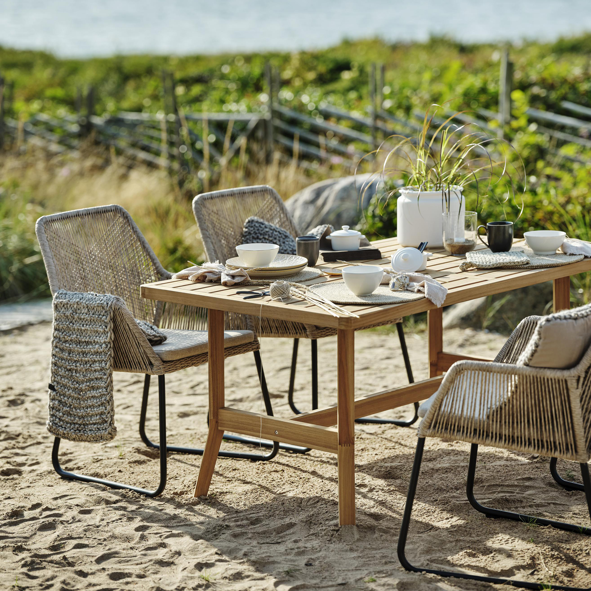 Flytta festen från trädgården