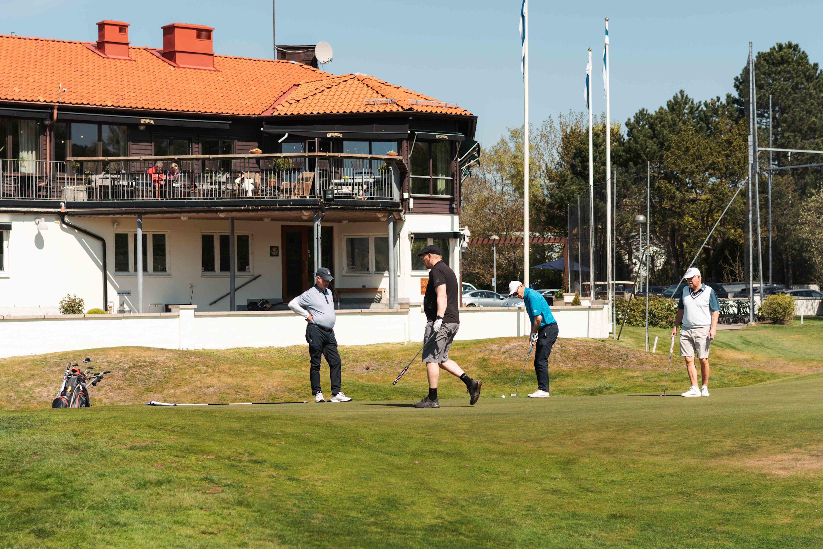 Kundcase - Hovås Golfkrog - Människor spelar golf
