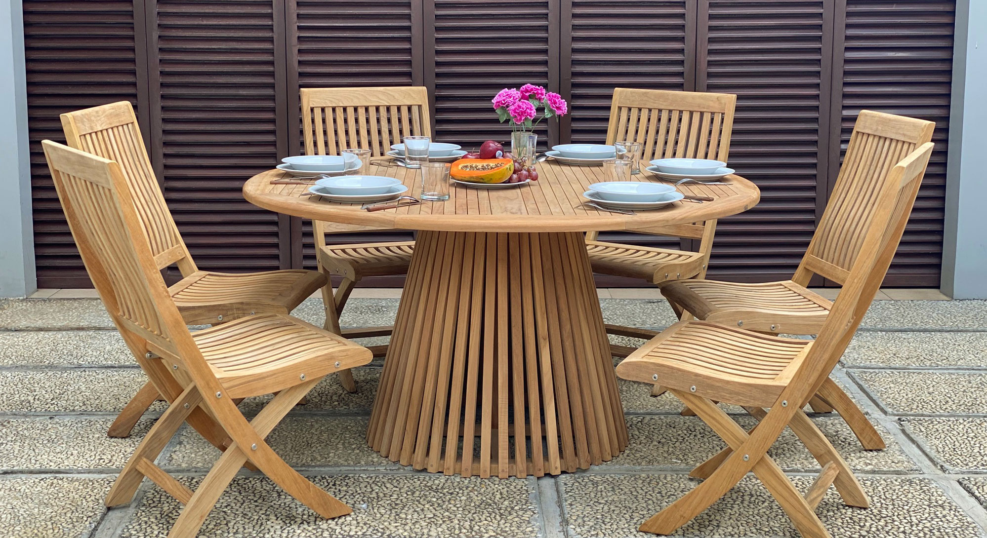 Havemøbler efter materiale