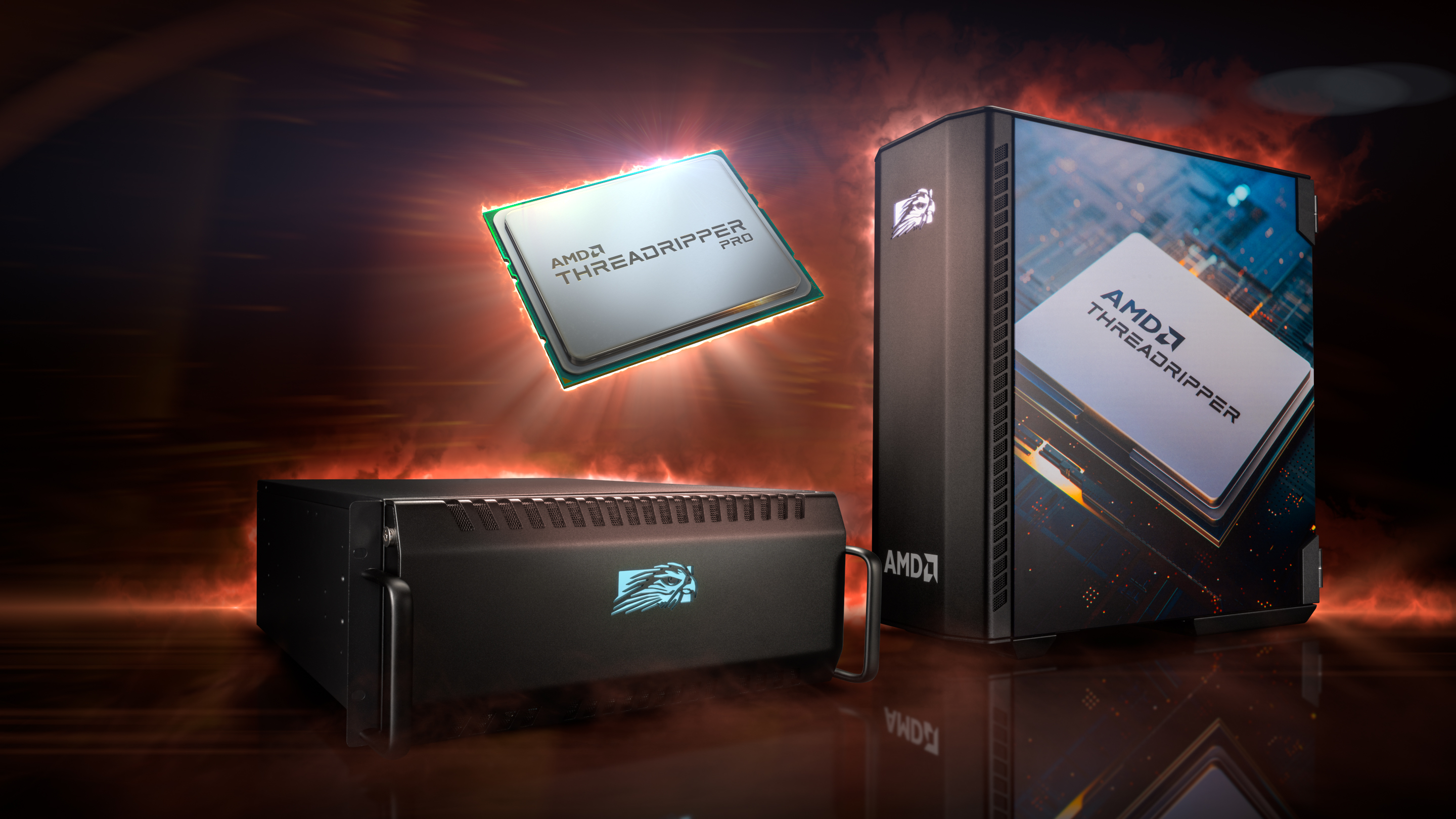 Falcon Northwest PCs feature AMD Threadripper PRO workstation