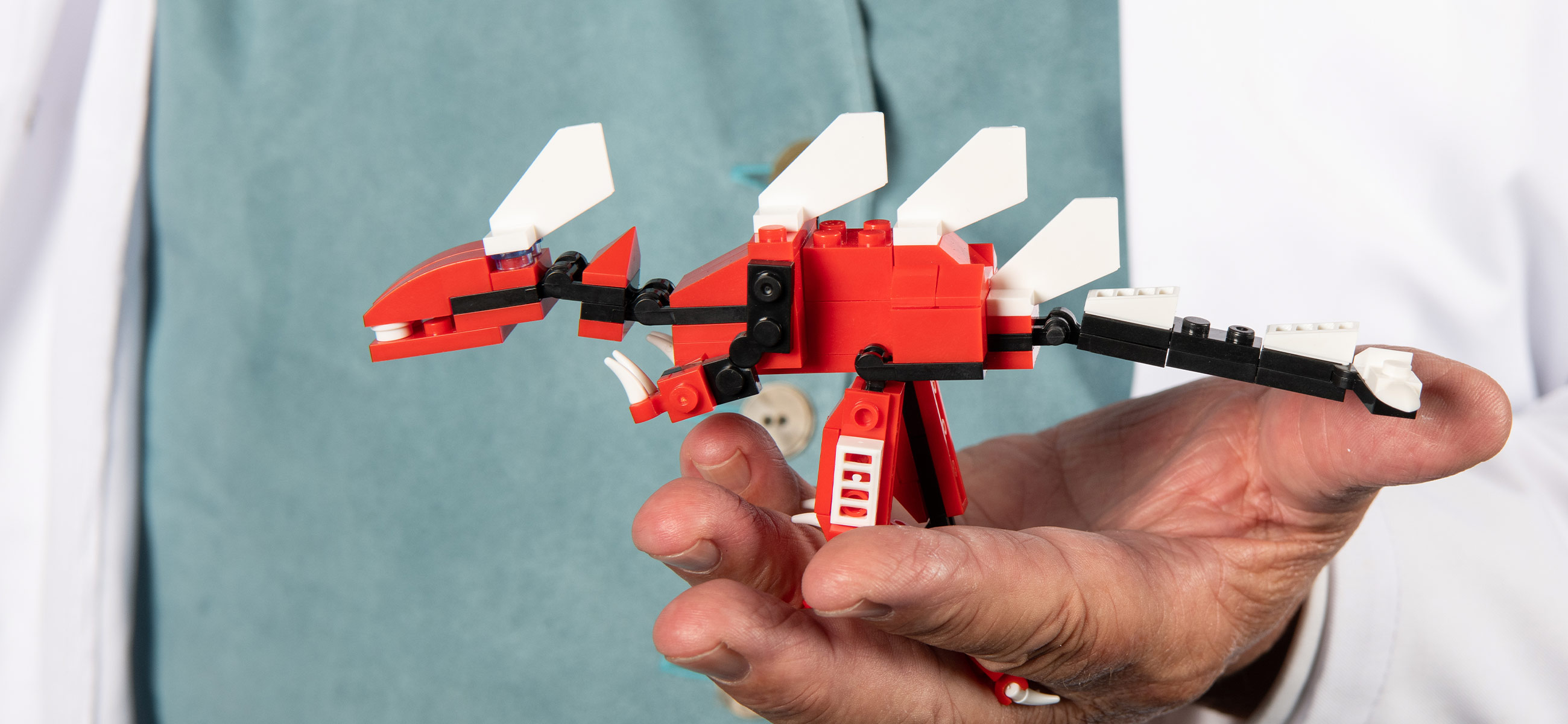 Dino Fabriek bricks, bouw je eigen dino!