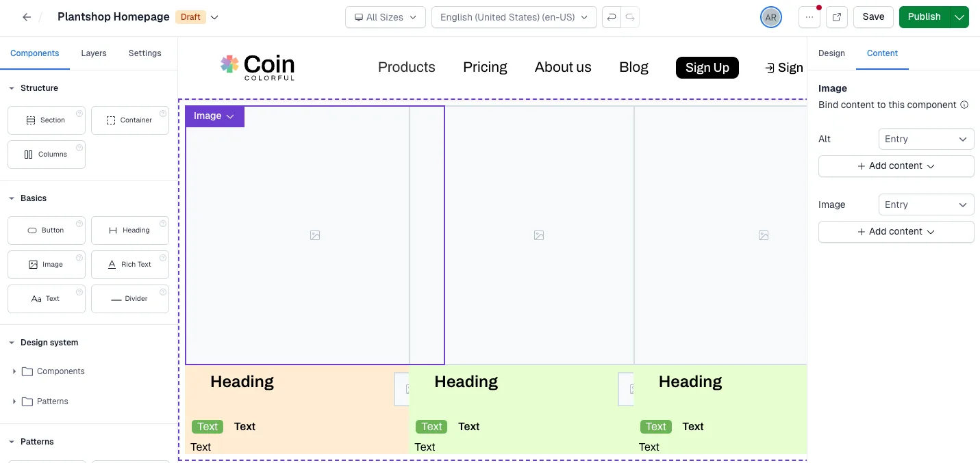 Nested patterns add nested pattern to experience