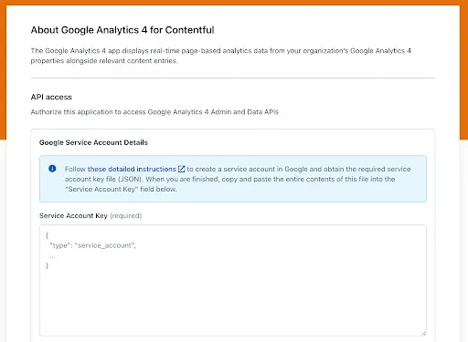 Google Analytics 4 Installation Screen