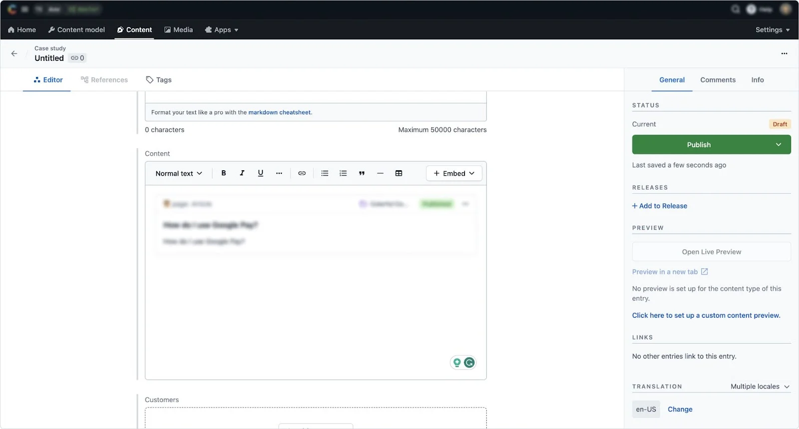 X-space references Added block entry