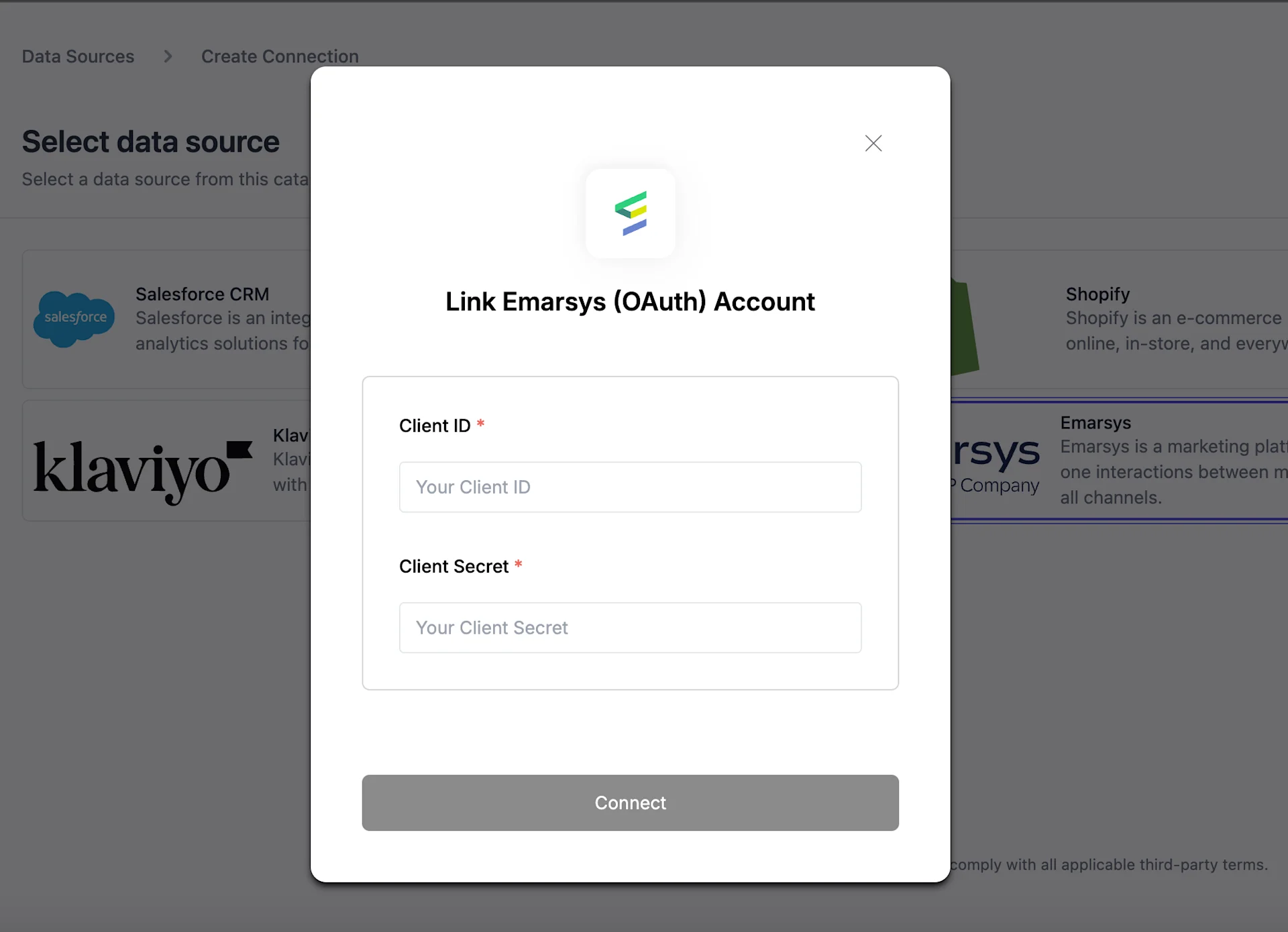 CP:emarsys auth