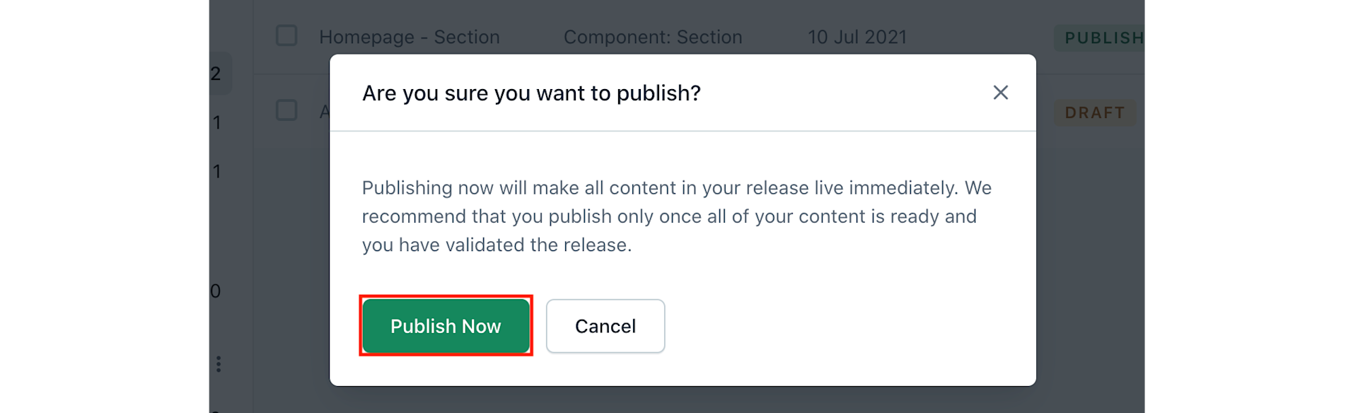Launch Publish release 1002