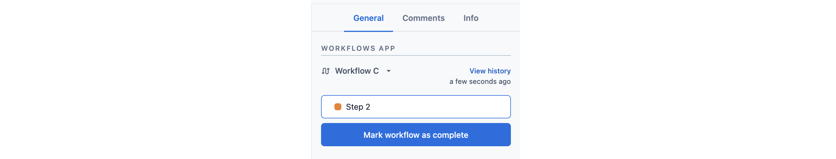 Complete workflow