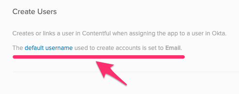 Okta - create users default username