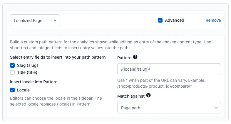 Google Analytics 4 Content Type Selection advanced