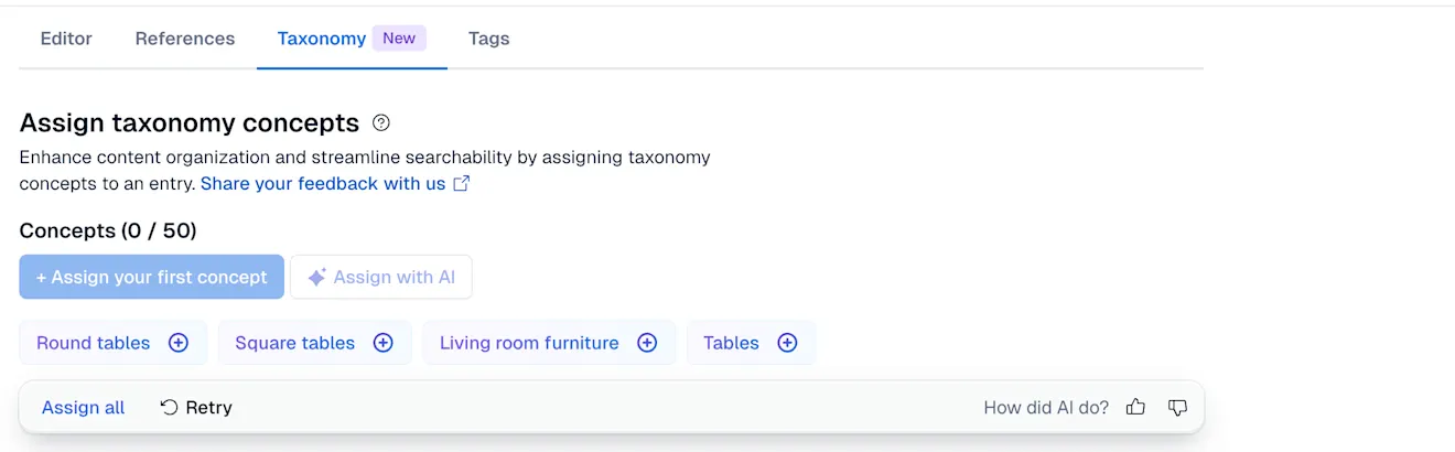 taxonomy-ai-assignment