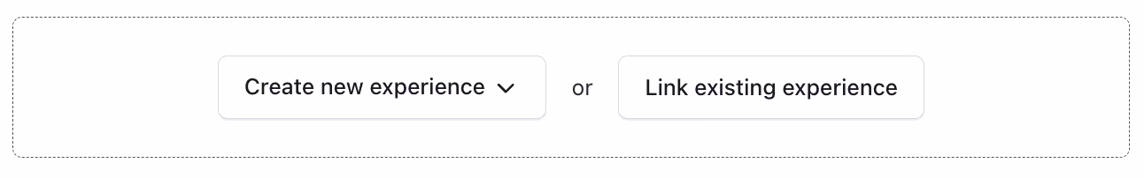 Ninetailed: Link existing experience