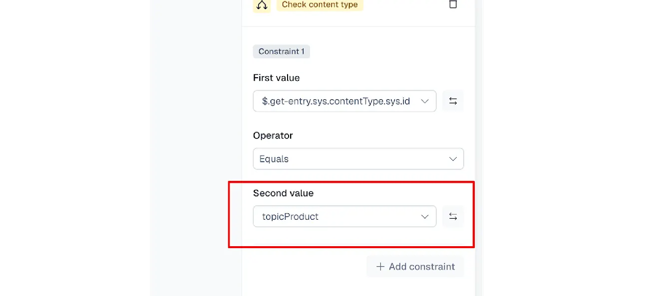conditions automation builder