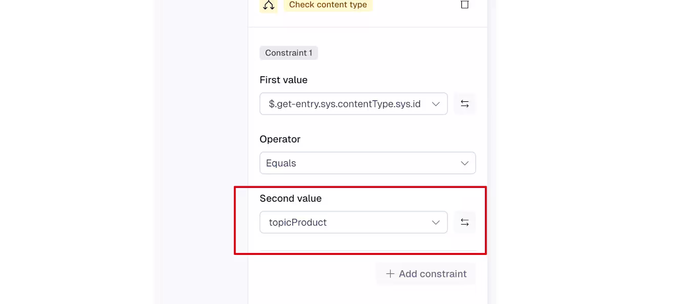 conditions automation builder