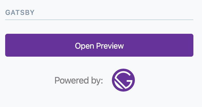 Apps Gatsby Preview