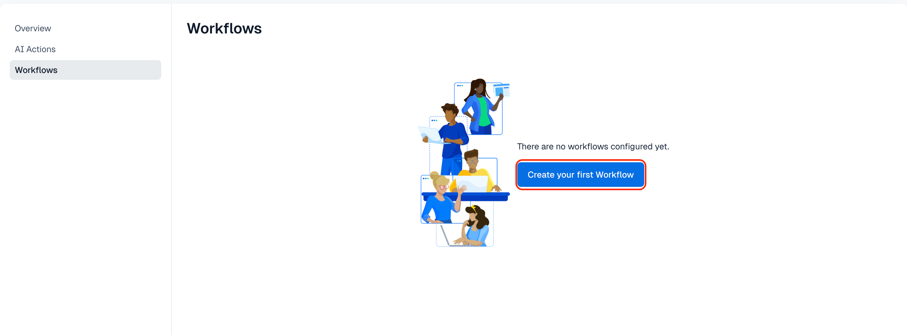 Workflows: Create your first workflow