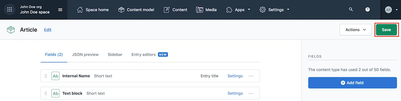 Compose manual setup 106