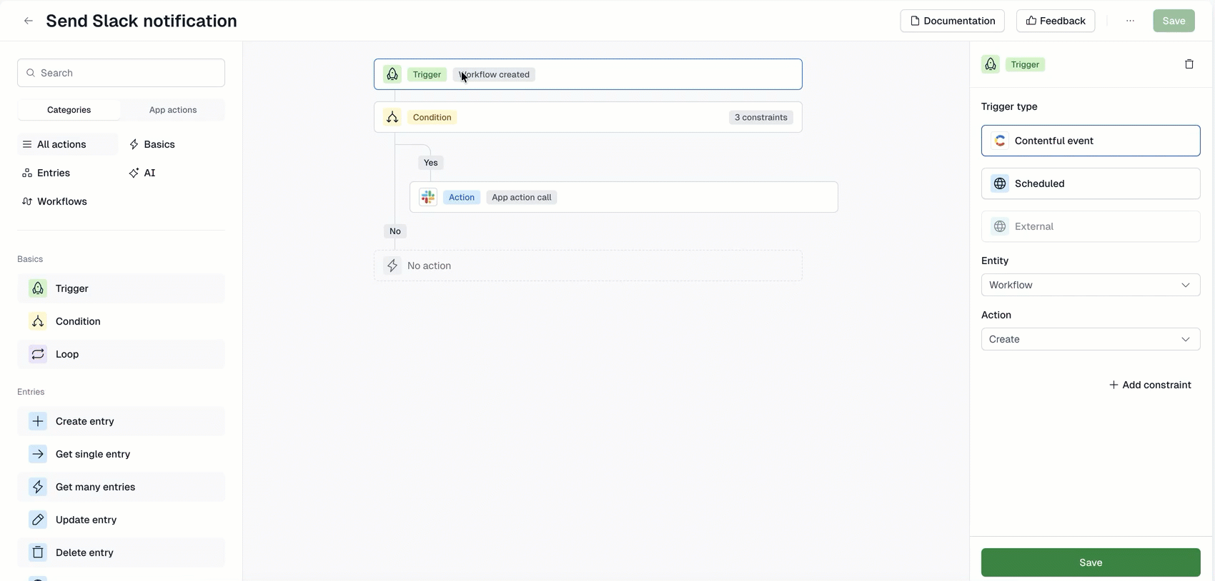 slack notification automation