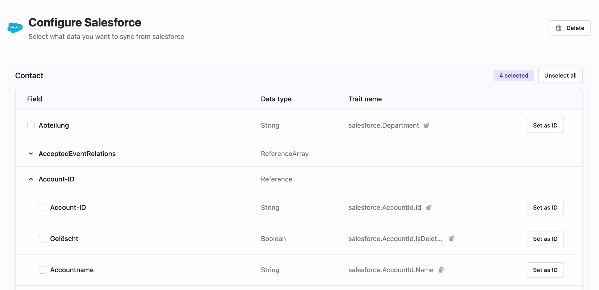 CP: Configure salesforce