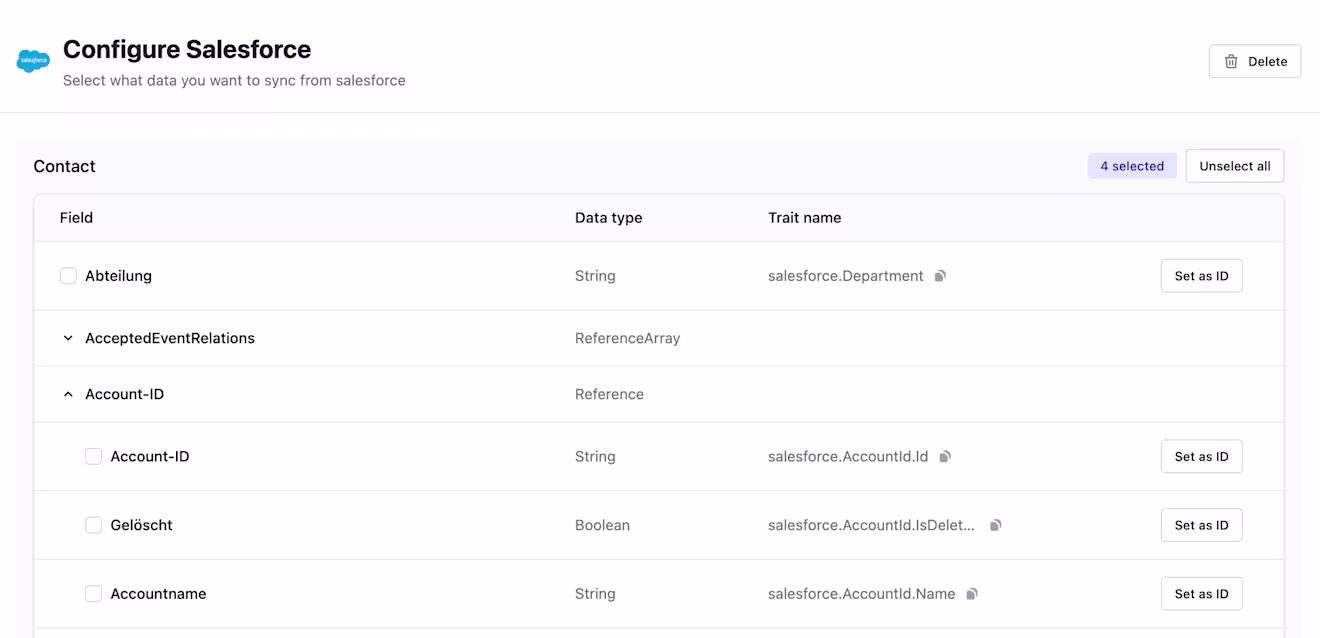 CP: Configure salesforce