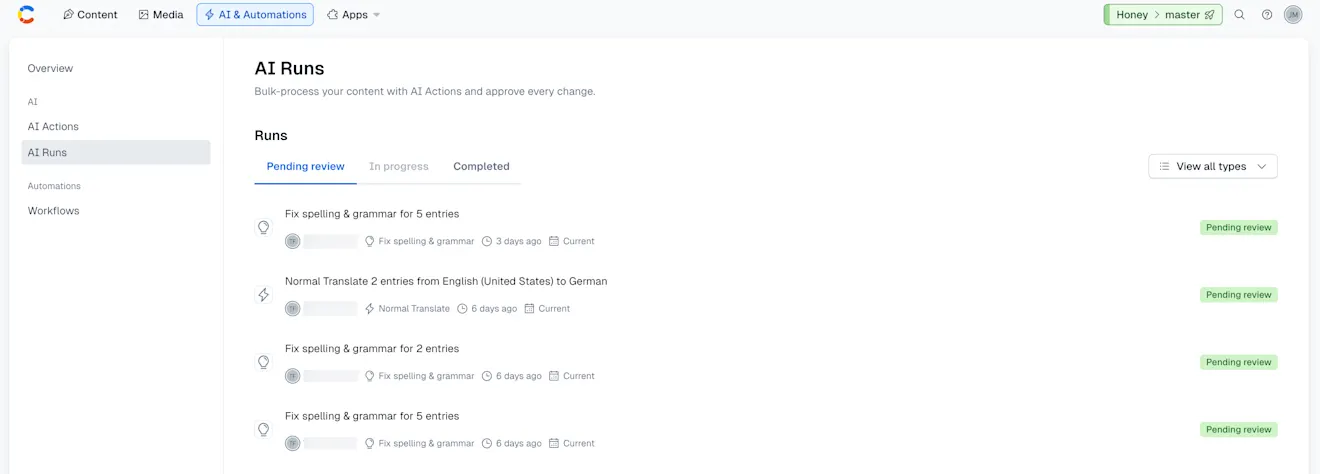 AI runs-ai-suggestions