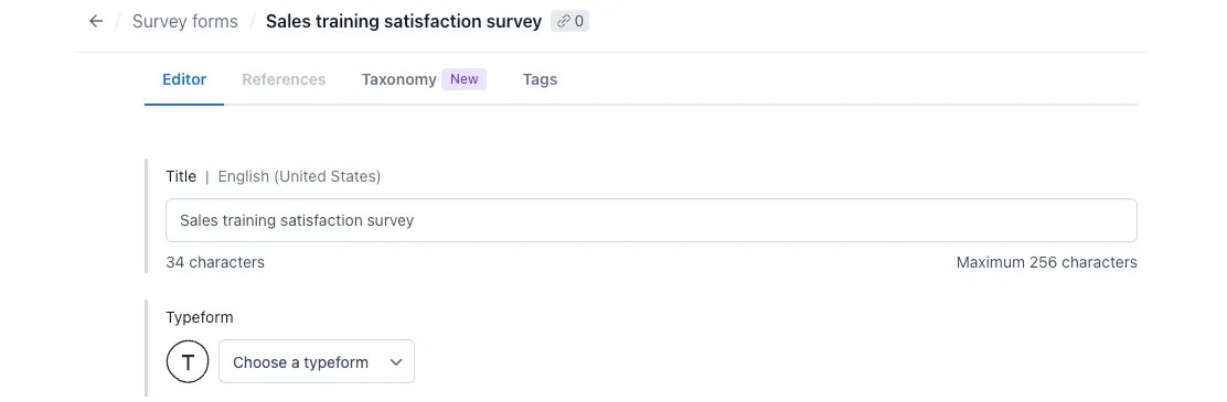 Apps Typeform App