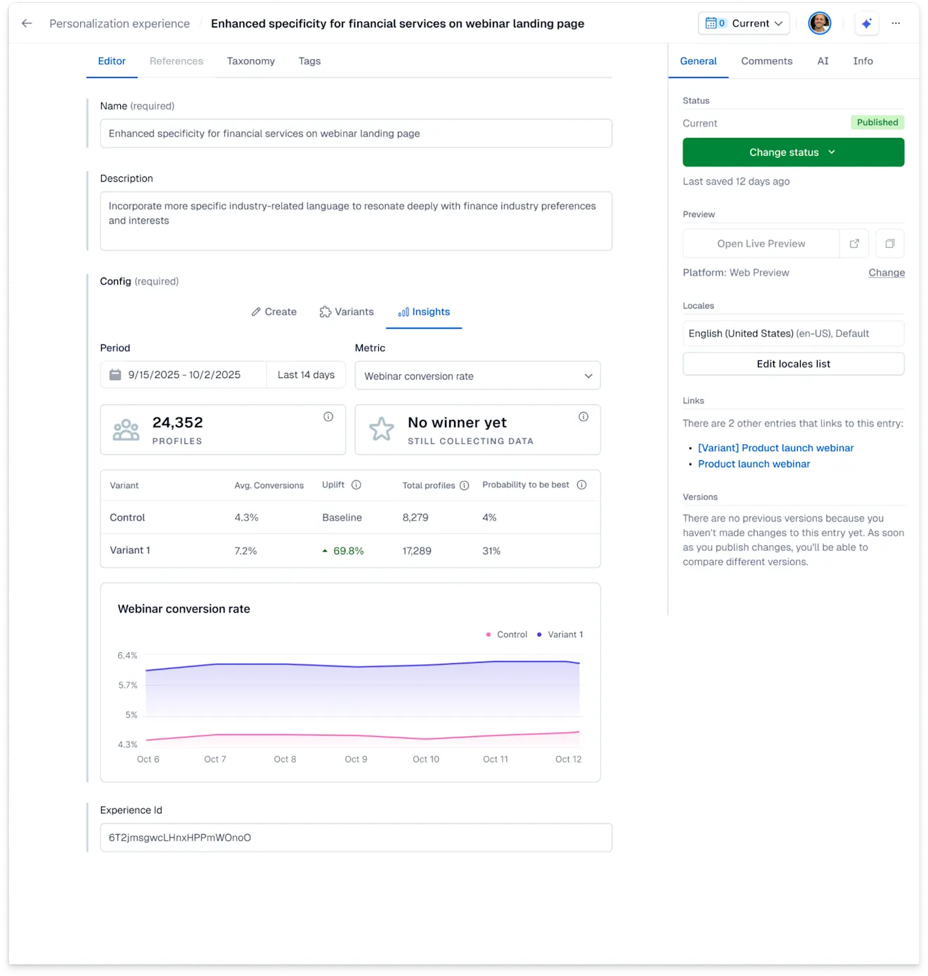 Insights: No winner variant yet