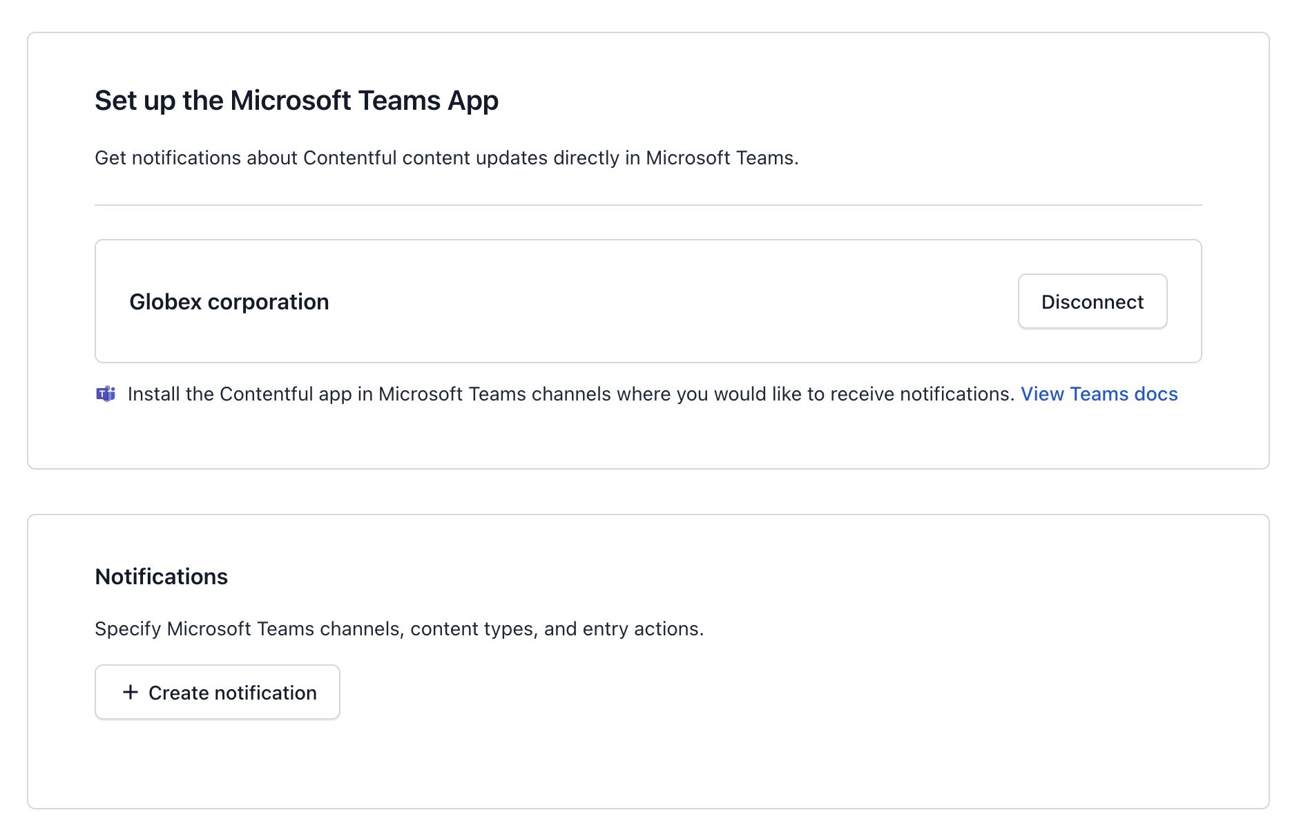 Microsoft Teams App Authenticated