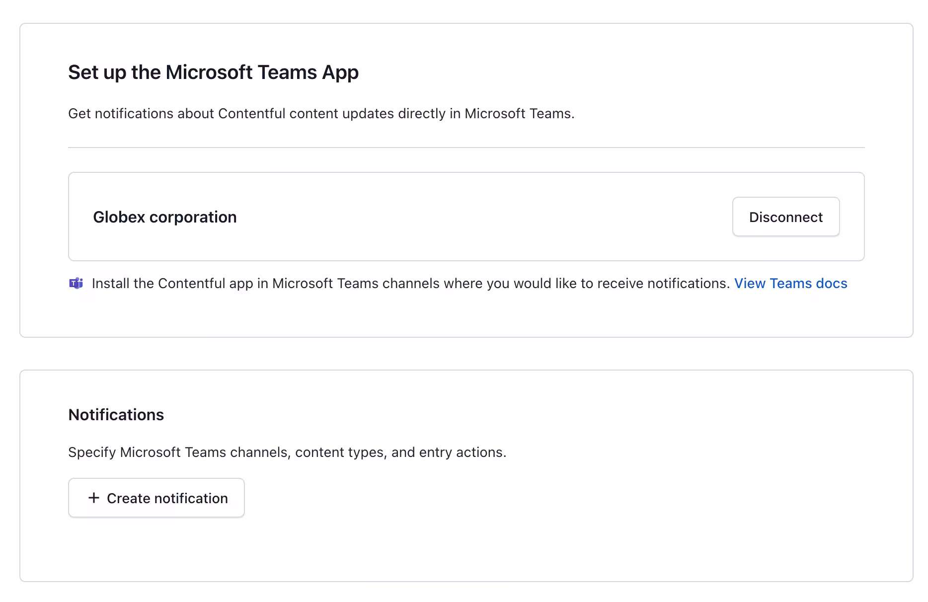 Microsoft Teams App Authenticated