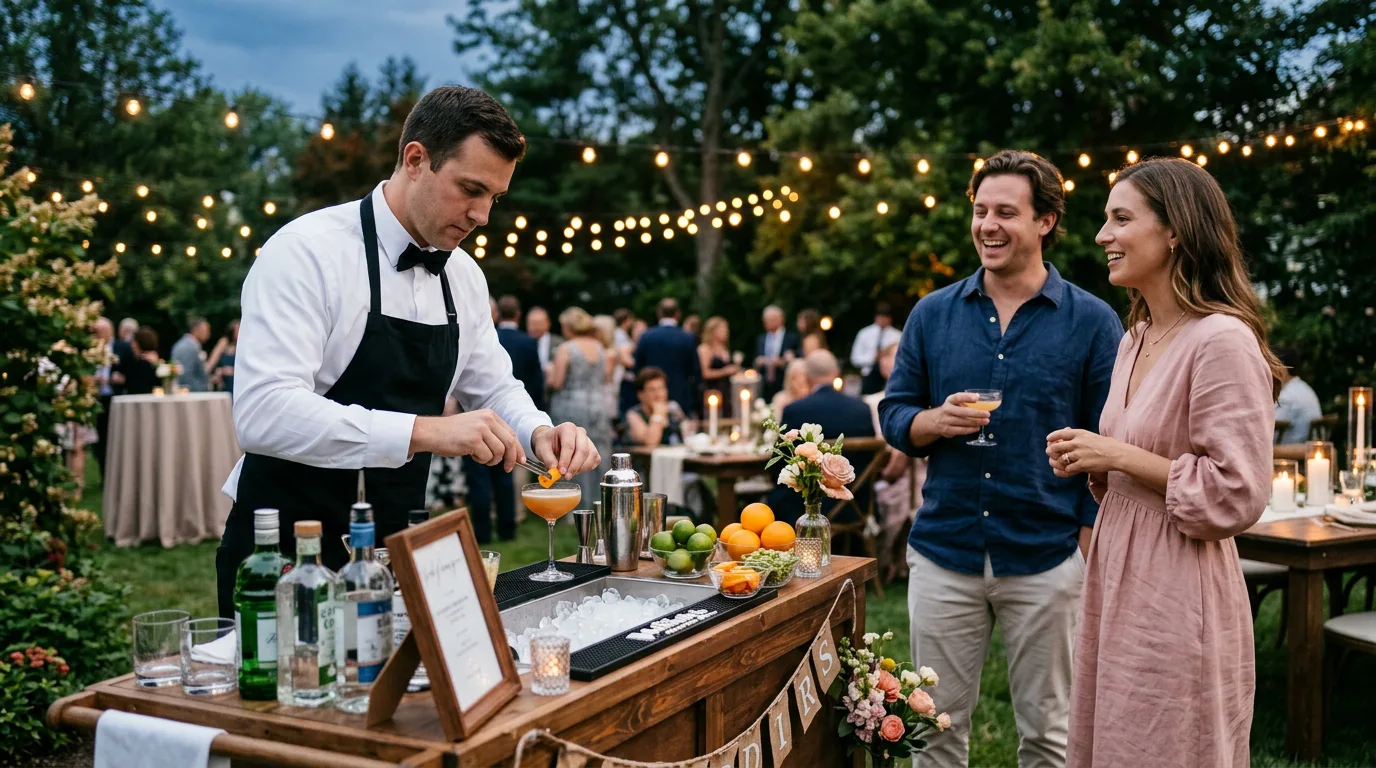 How to Hire a Bartender for a Wedding: Complete NJ Guide