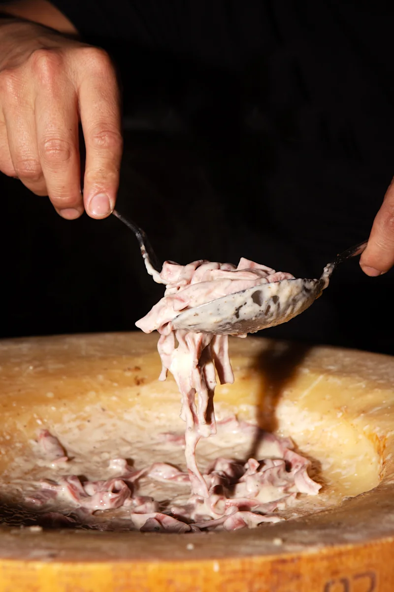 My carbonara? It’s better with store-bought speck.