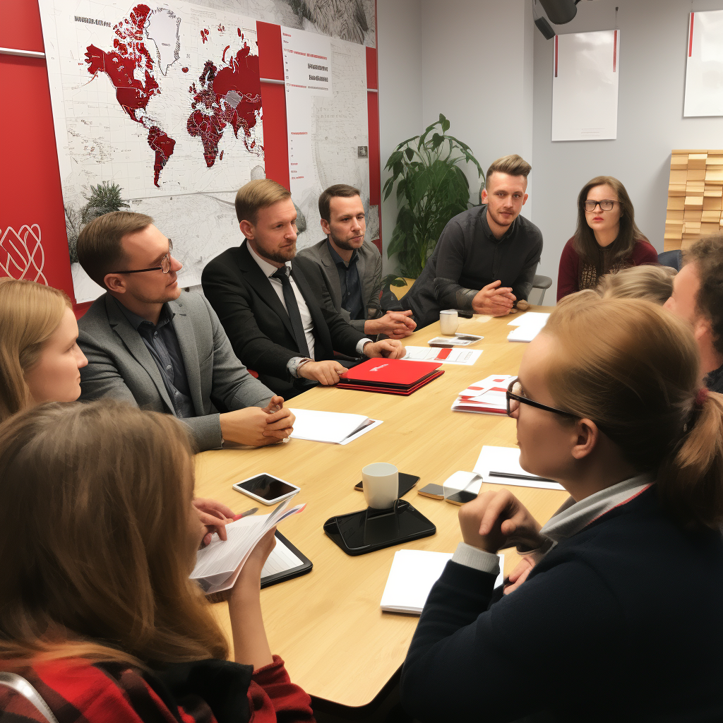 Meeting of Polish workers abroad with representatives