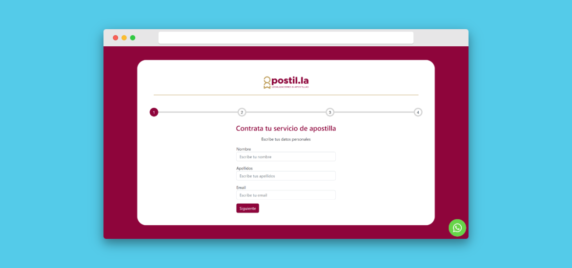 Postilla Payment Platform Dashboard